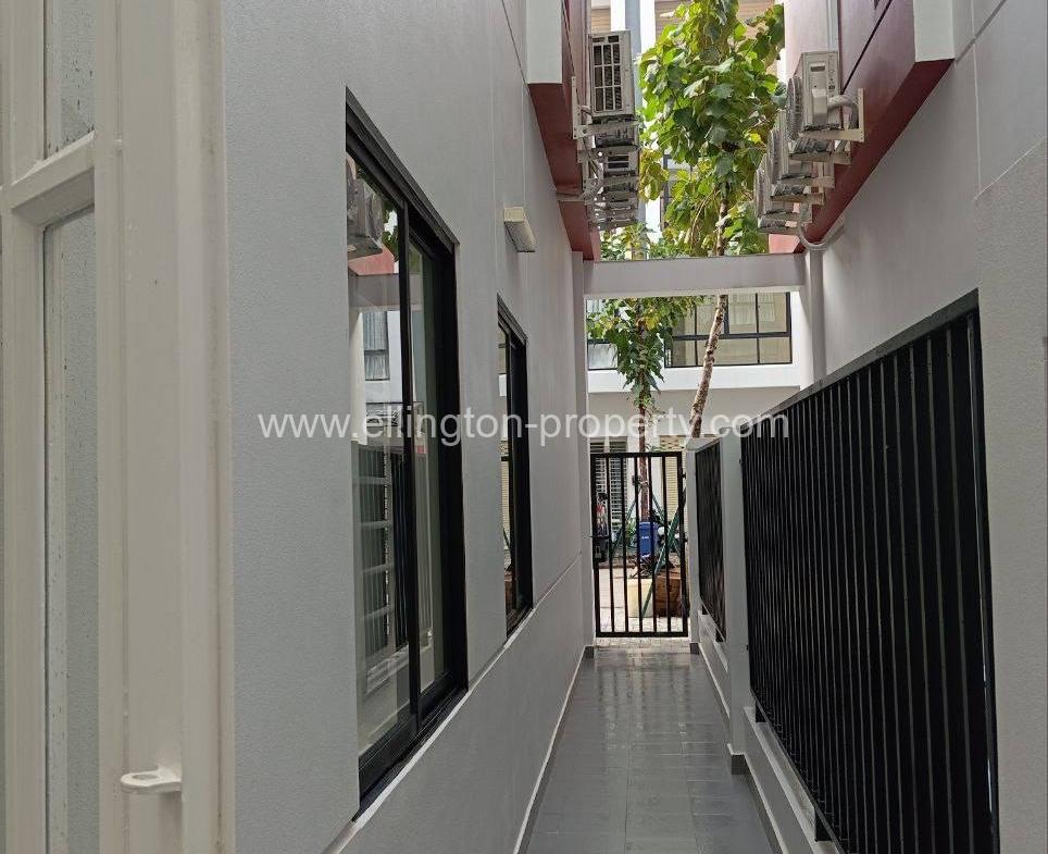 Flat House For Rent At Borey Peng Huoth Boeung Snor - Ellington Property