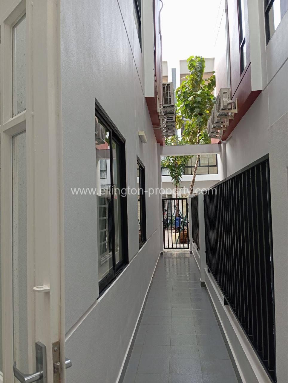 Flat House For Rent At Borey Peng Huoth Boeung Snor - Ellington Property