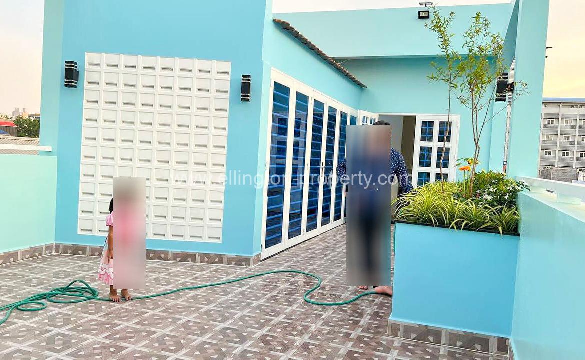 Shop House For Rent At Khan Toul Kork - Ellington Property