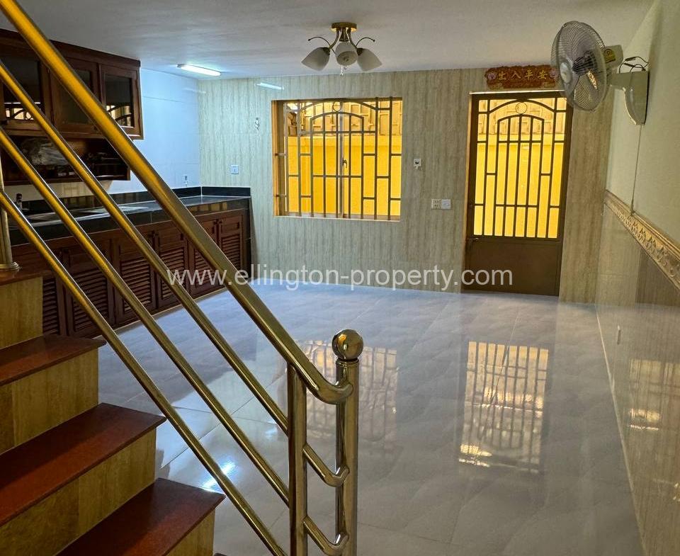 Flat House For Rent Near Wat Sarong Andet - Ellington Property