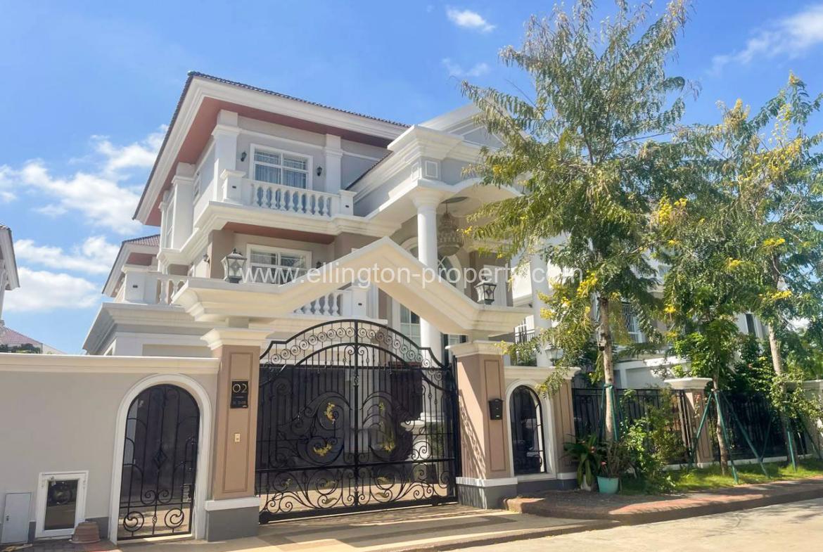 Prince Villa For Rent​ In Borey Peng Huoth Beong Snor - Ellington Property