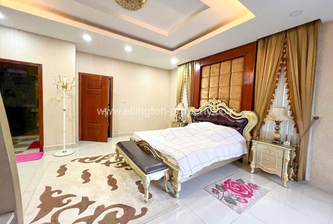 Twin Villa For Rent At Phnom Penh Thmey Sen Sok - Ellington Property