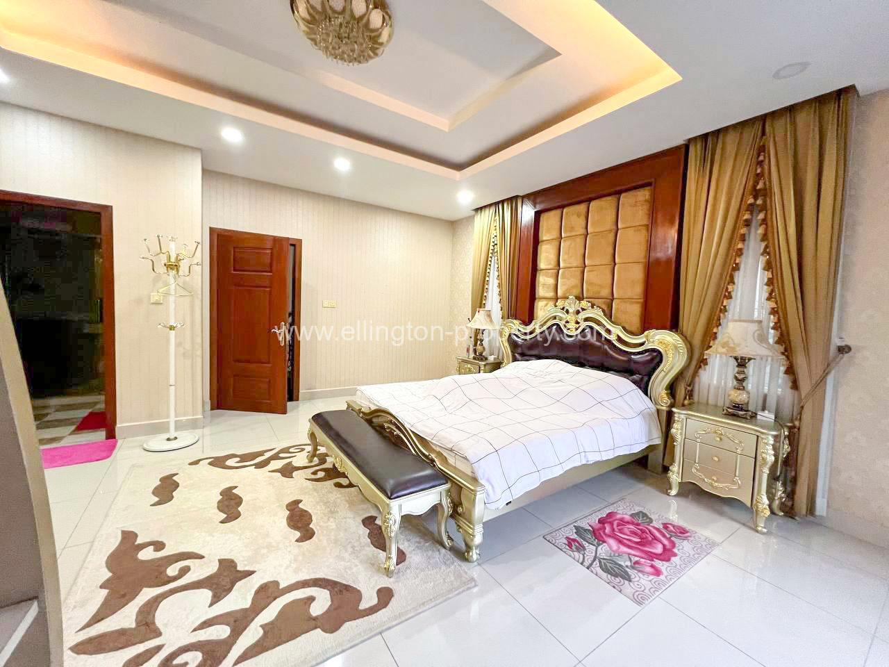 Twin Villa For Rent At Phnom Penh Thmey Sen Sok - Ellington Property