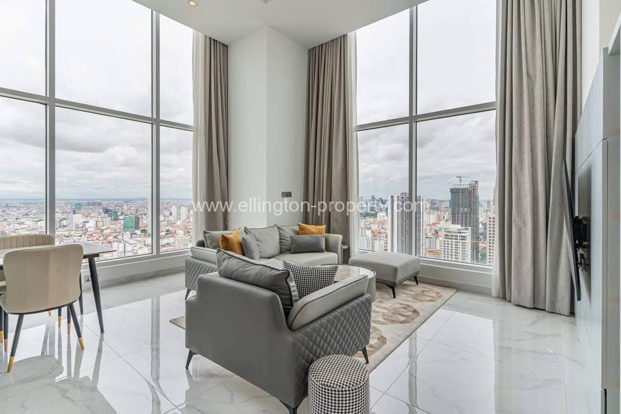 Beautiful Penthouse 3 Bedroom For Rent At J Tower 2 Bkk1 - Ellington Property