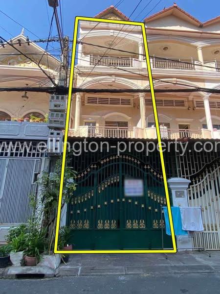 Shophouse For Rent In Bkk3 - Ellington Property