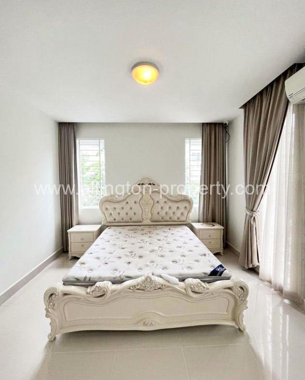 Twin Villa For Rent At Borey Peng Huoth Sensok - Ellington Property