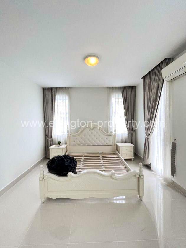 Twin Villa For Rent At Borey Peng Huoth Sensok - Ellington Property