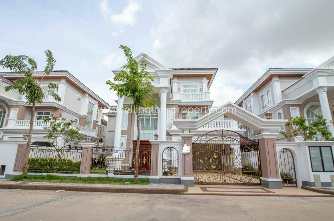 Prince Villa For Rent​ In Borey Peng Houth Boeung Snor - Ellington Property