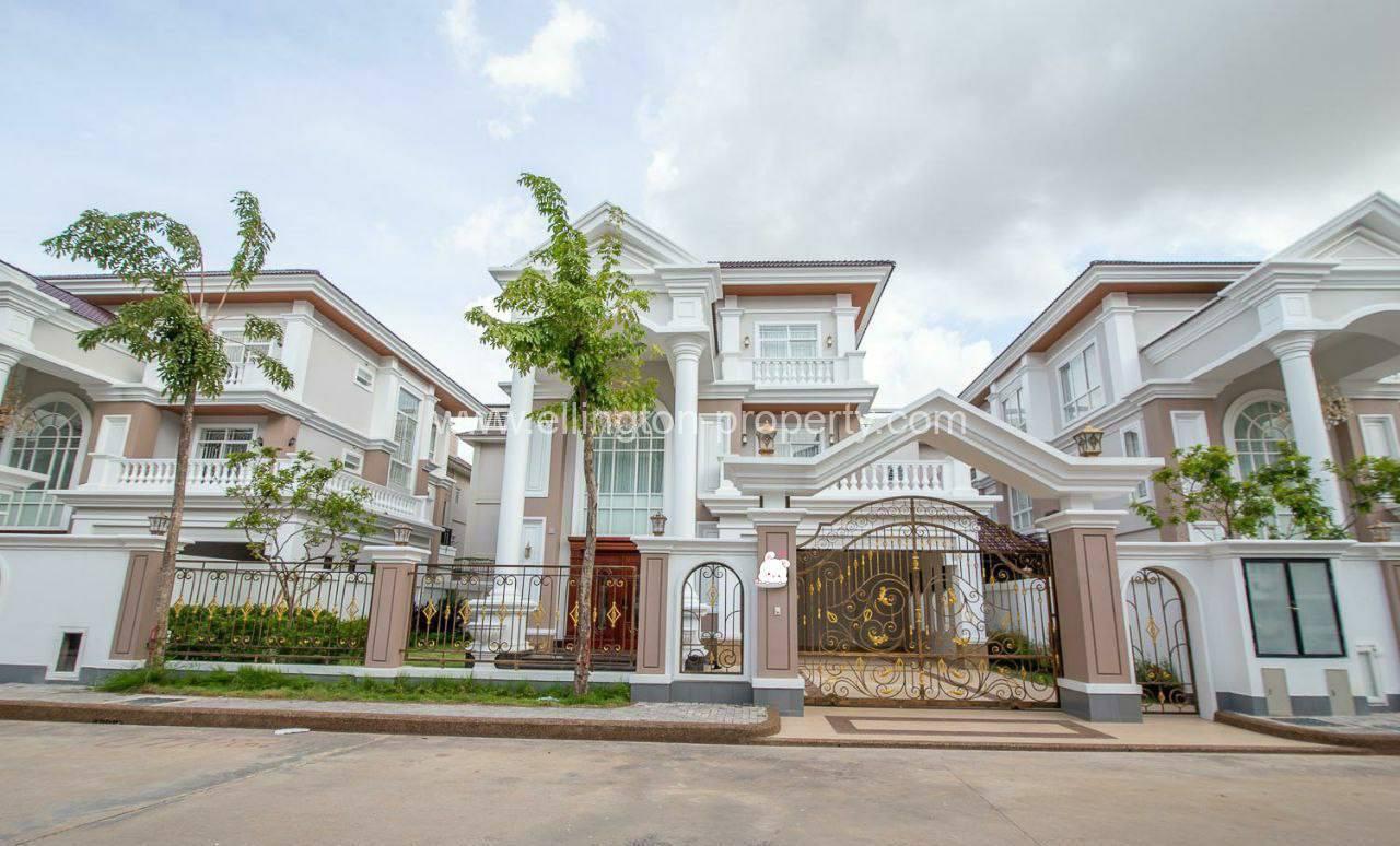 Prince Villa For Rent​ In Borey Peng Houth Boeung Snor - Ellington Property