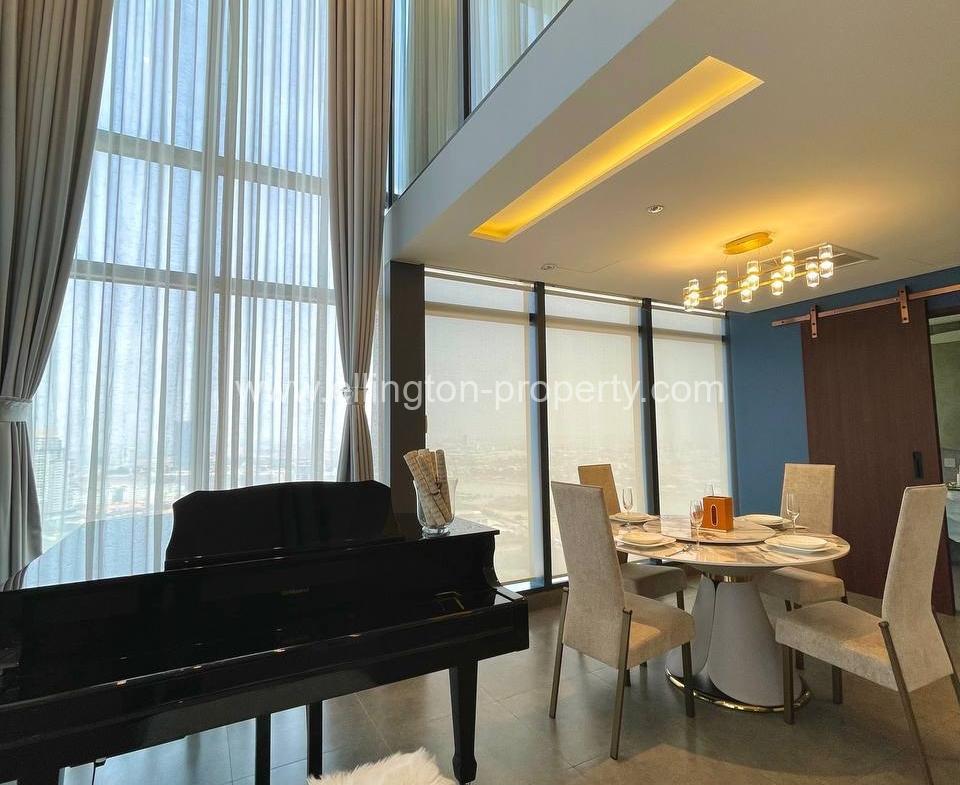 The Penthouse Residence For Rent In Chamkar Morn Area - Ellington Property