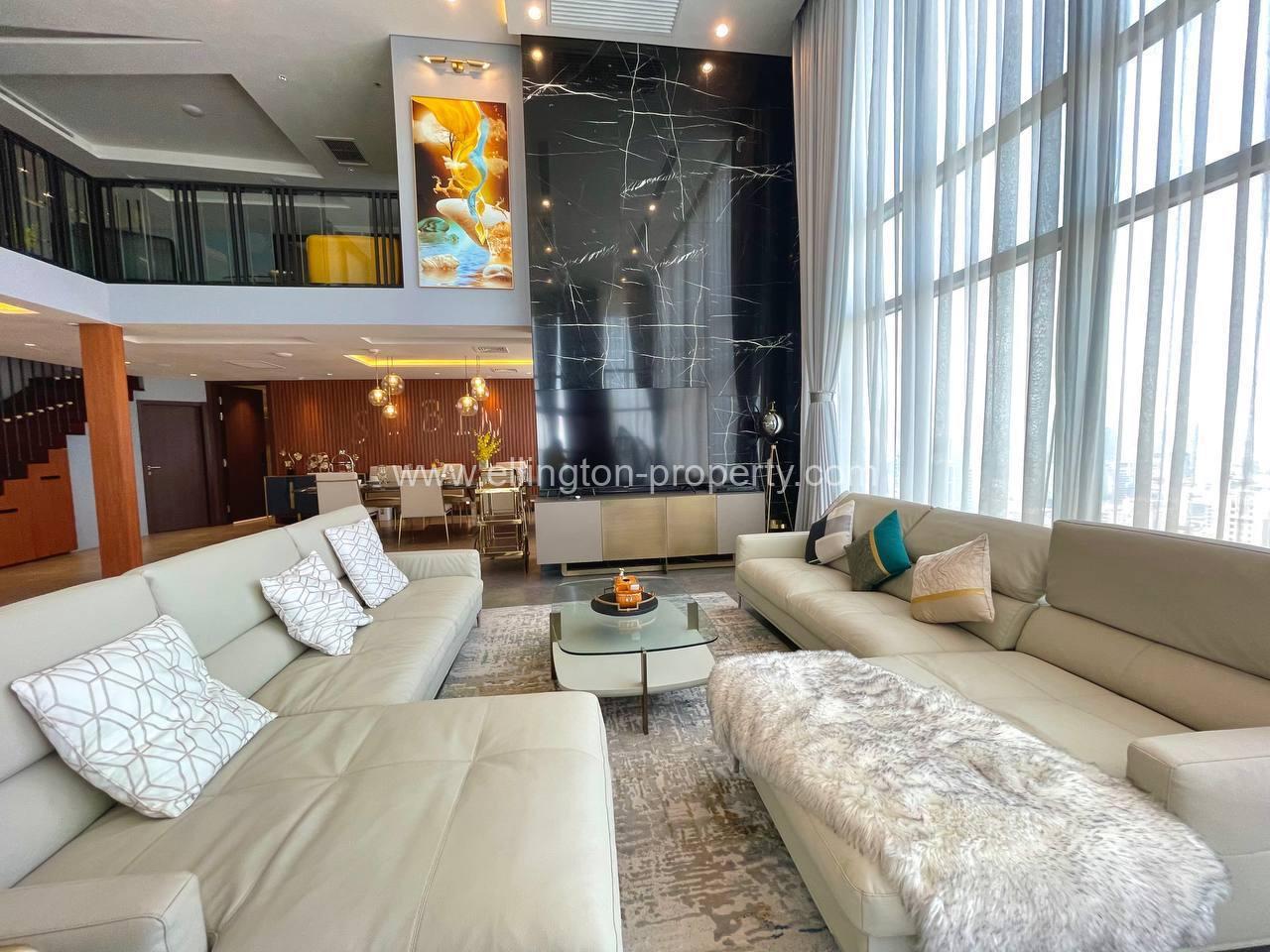 The Penthouse Residence For Rent In Chamkar Morn Area - Ellington Property