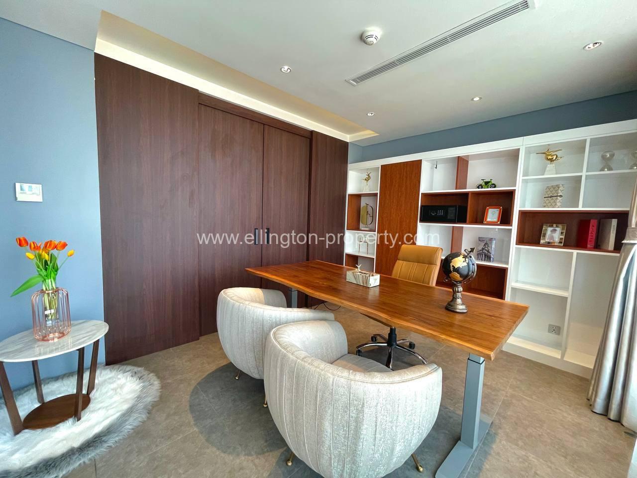 The Penthouse Residence For Rent In Chamkar Morn Area - Ellington Property