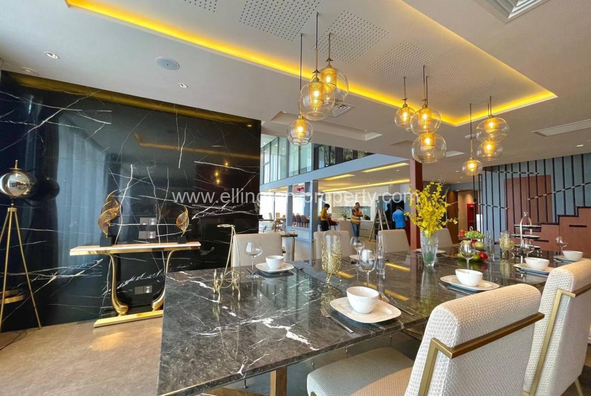 The Penthouse Residence For Rent In Chamkar Morn Area - Ellington Property