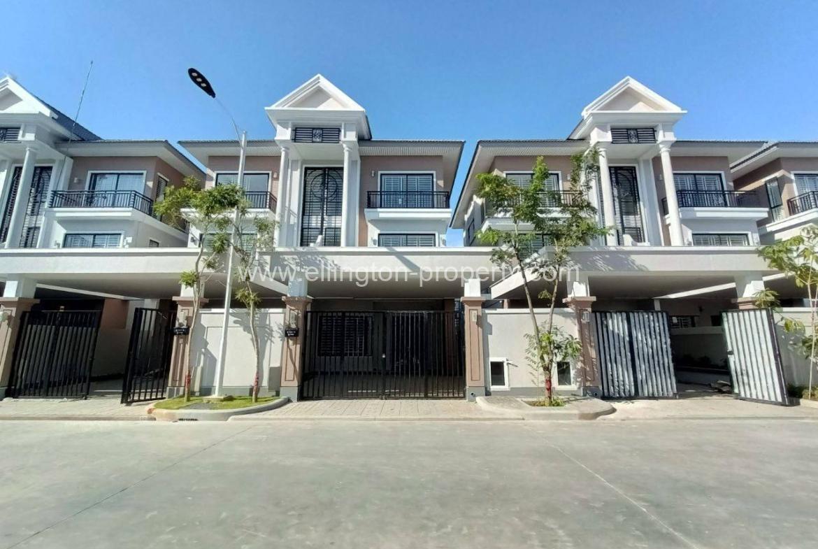 Villa For Rent In Borey Peng Houth Beong Snor - Ellington Property