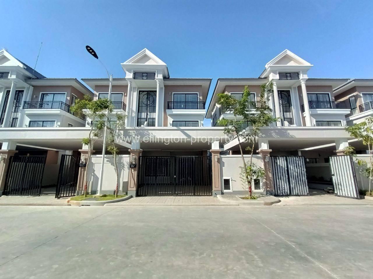 Villa For Rent In Borey Peng Houth Beong Snor - Ellington Property