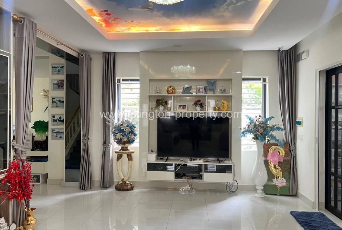 Villa For Rent In Borey Peng Houth Beong Snor - Ellington Property