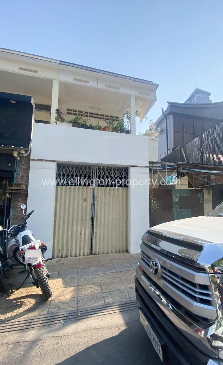 Shophouse For Rent In Bkk - Ellington Property