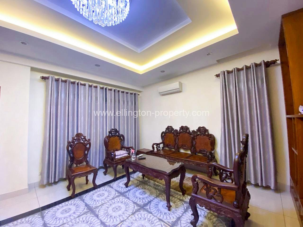 Twin Villa For Rent At Phnom Penh Thmey Sen Sok - Ellington Property