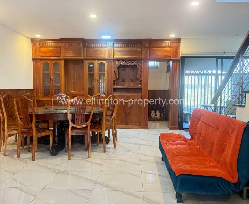 Single Villa For Rent At Sangkat Boeung Kak, Toul Kork - Ellington Property