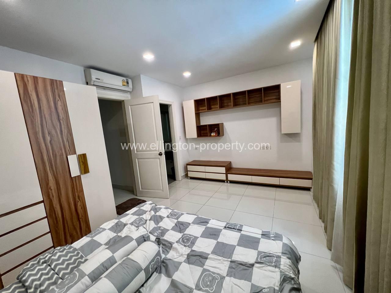 Link House For Rent At Borey Chip Mong Land Sen Sok - Ellington Property