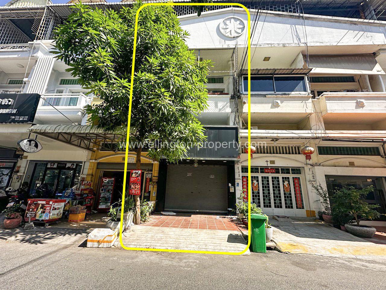 Shophouse For Rent In Chamkar Morn - Ellington Property