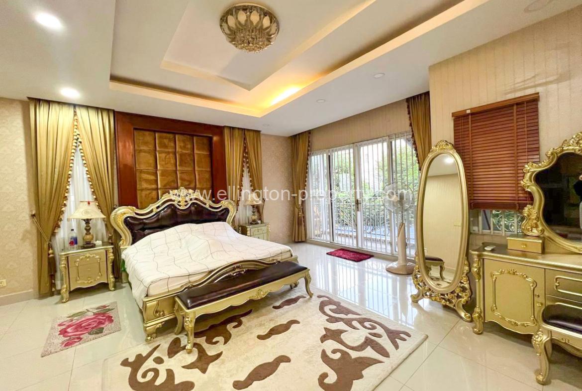 Twin Villa For Rent At Phnom Penh Thmey Sen Sok - Ellington Property