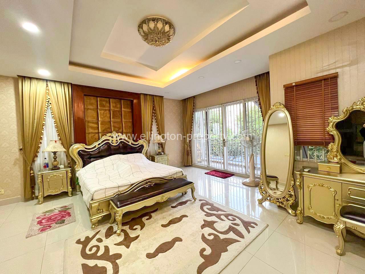 Twin Villa For Rent At Phnom Penh Thmey Sen Sok - Ellington Property