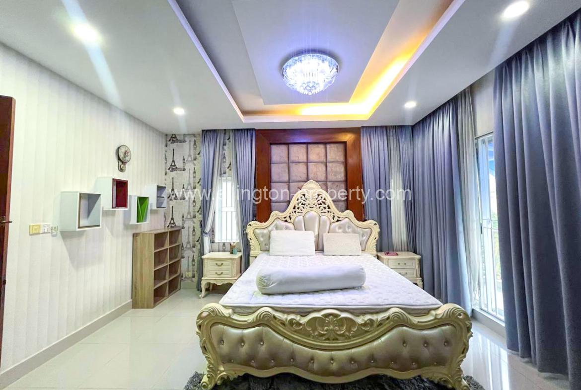 Twin Villa For Rent At Phnom Penh Thmey Sen Sok - Ellington Property