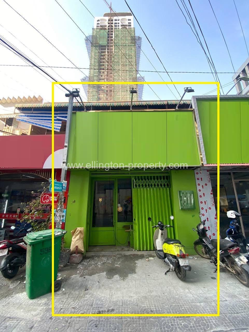 Shophouse For Rent In Beoung Keng Kong - Ellington Property