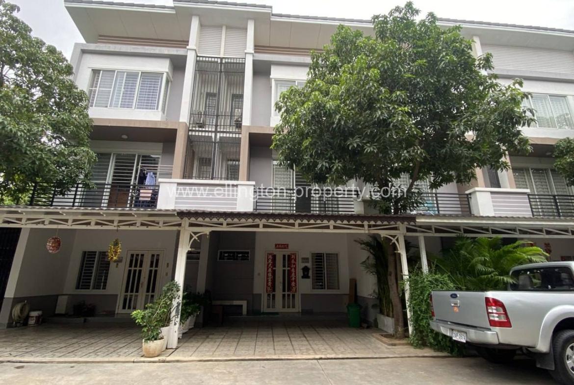 Twins Villa For Rent In Borey Ph Boung Snor - Ellington Property