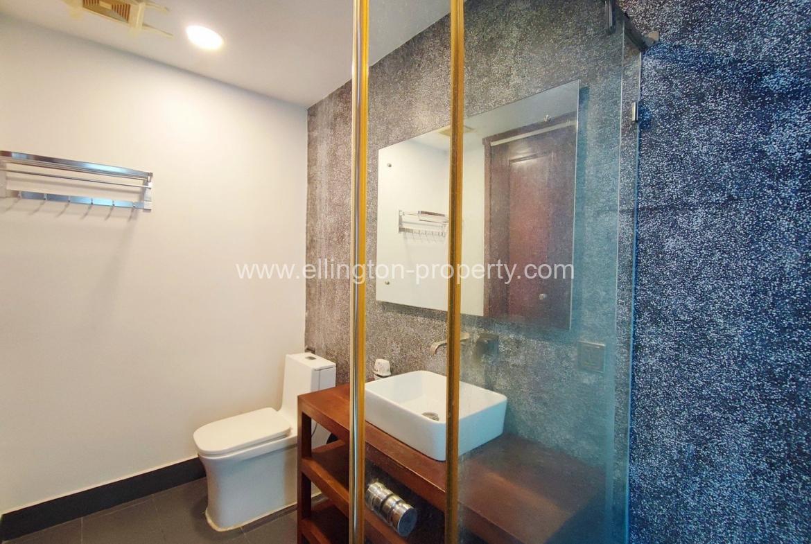 Western Duplex Design 1 Bedroom Apartment For Rent In Boeung Keng Kang 1 - Ellington Property