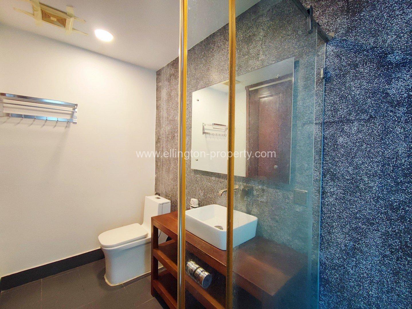 Western Duplex Design 1 Bedroom Apartment For Rent In Boeung Keng Kang 1 - Ellington Property