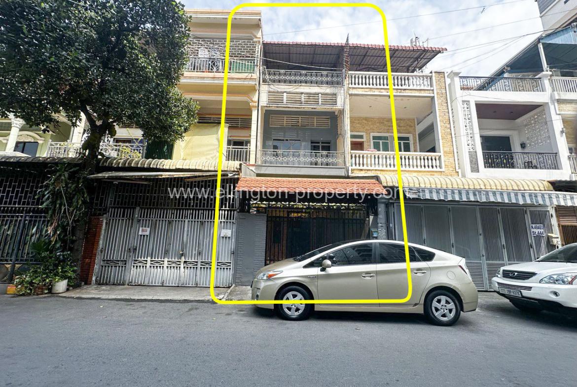 Flat House For Rent In Toul Tompong - Ellington Property