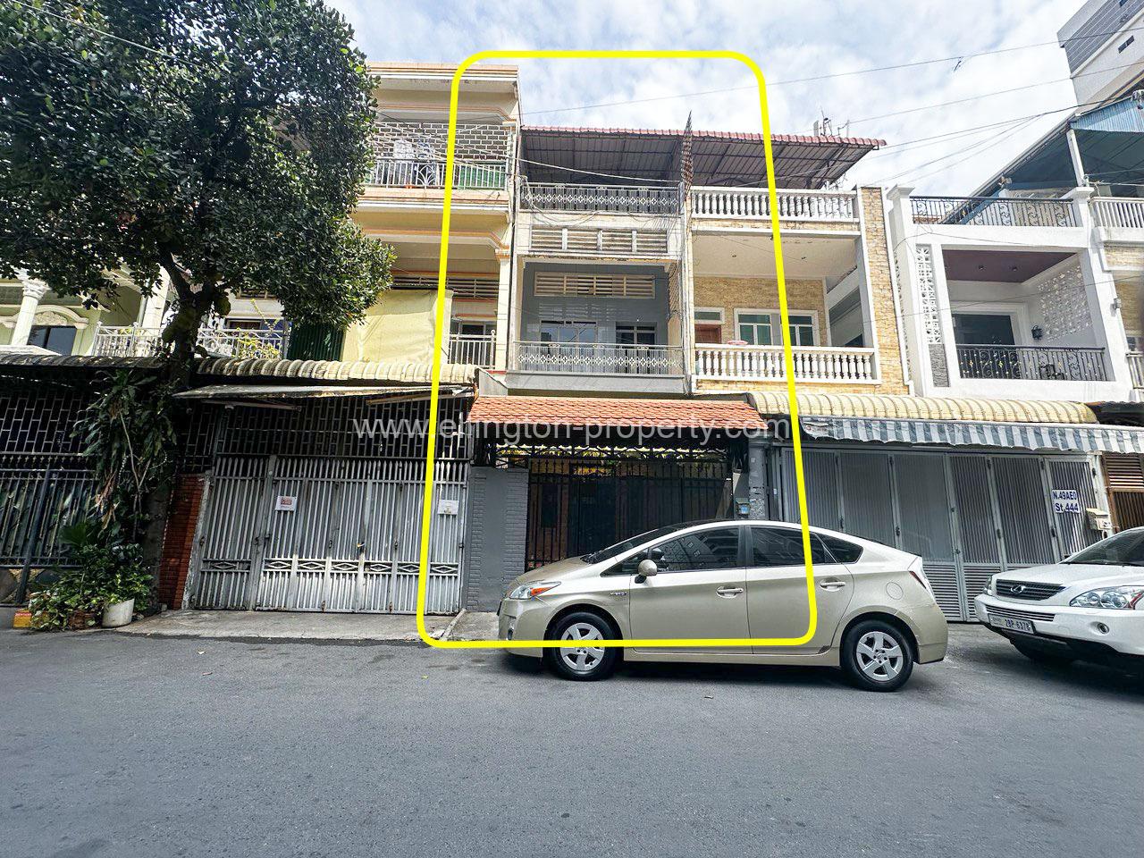 Flat House For Rent In Toul Tompong - Ellington Property