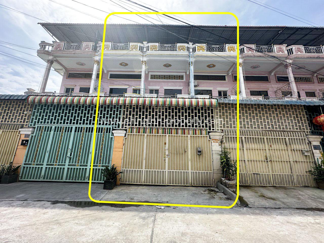 Flat House For Rent In Toul Tompong - Ellington Property