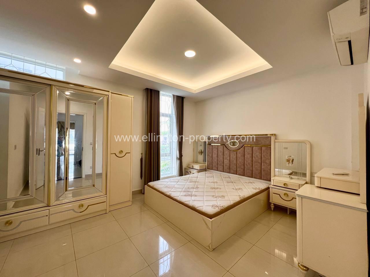 Twin Villa For Rent At Borey Orkide 2004​ Sen Sok - Ellington Property