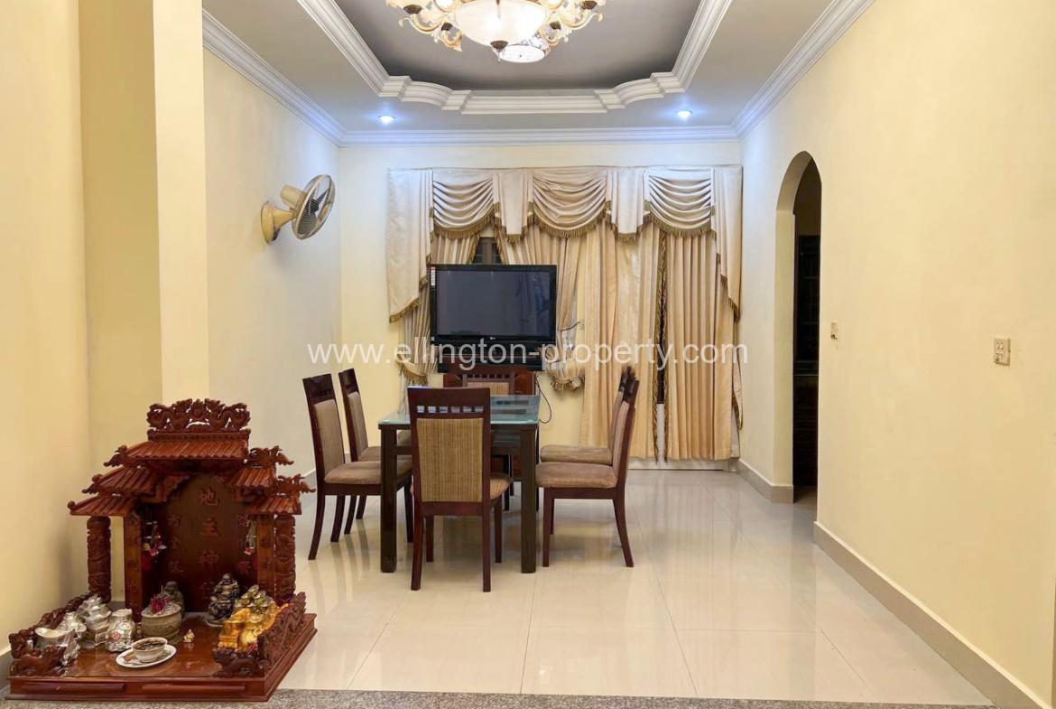 Villa For Rent In Chroy Changvar - Ellington Property