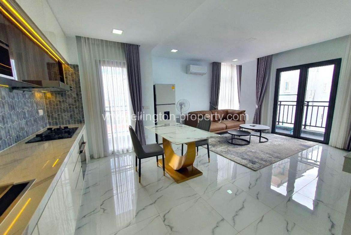 Brand New & Modern Serviced Apartment For Rent In Boeung Trabacek - Ellington Property