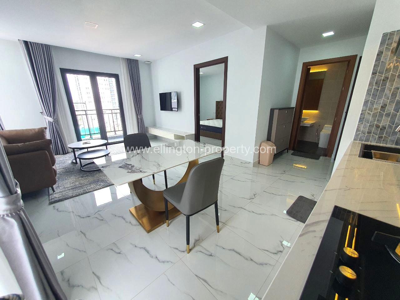 Brand New & Modern Serviced Apartment For Rent In Boeung Trabacek - Ellington Property