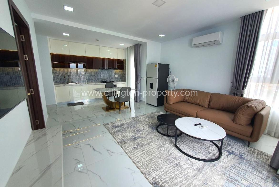 Brand New & Modern Serviced Apartment For Rent In Boeung Trabacek - Ellington Property