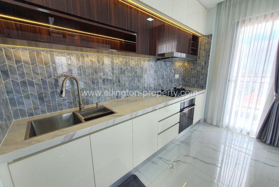 Brand New & Modern Serviced Apartment For Rent In Boeung Trabacek - Ellington Property