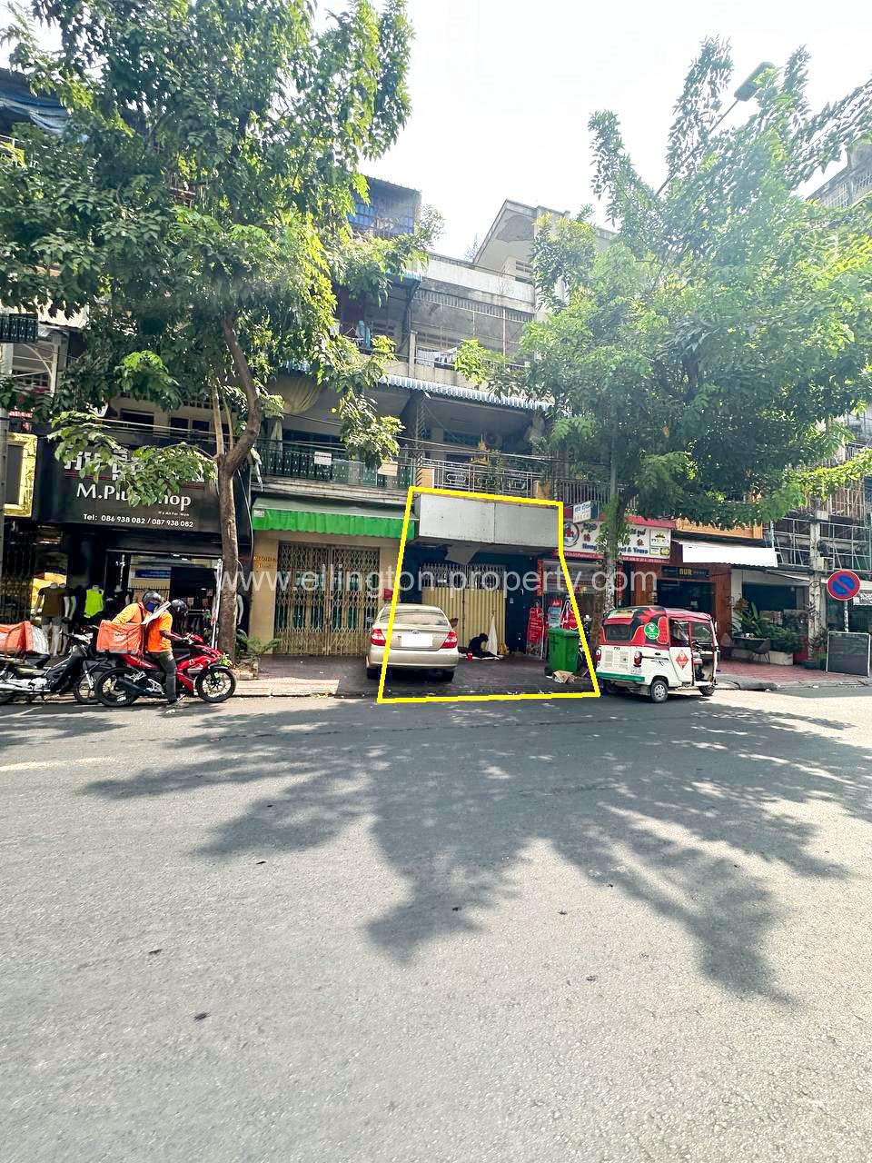 Shophouse For Rent Near Phsar Thmey - Ellington Property