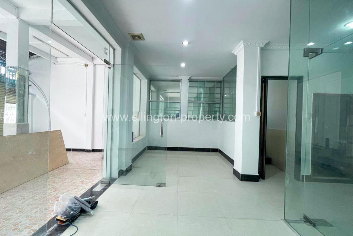 Shophouse For Rent At Boeng Keng Kong - Ellington Property