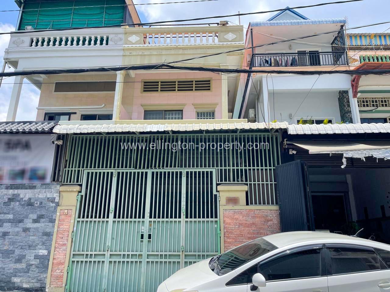 Flat House For Rent In Toul Tompong - Ellington Property