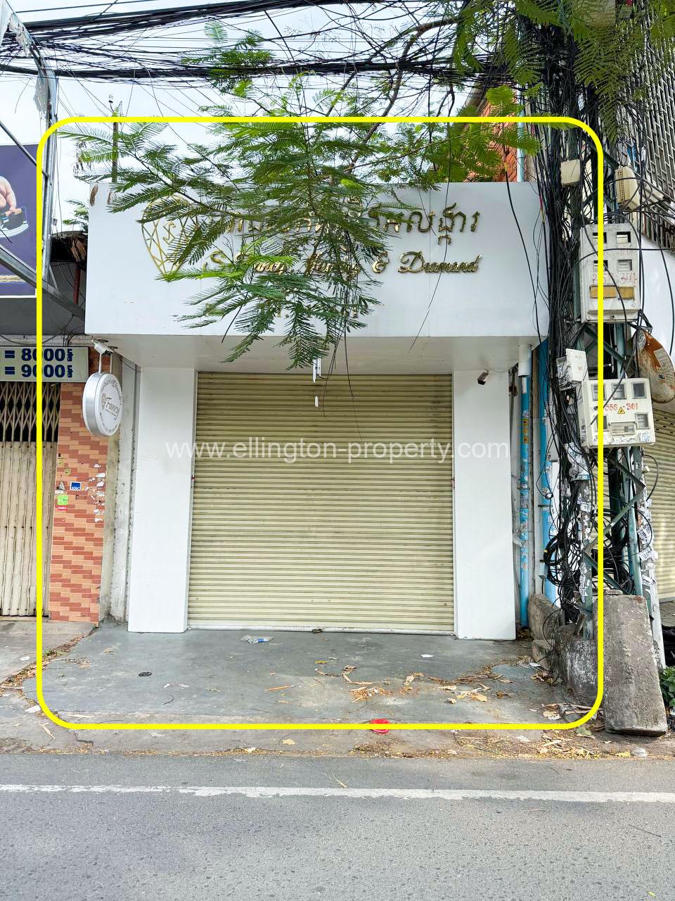 Shophouse For Rent In Daun Penh Area - Ellington Property