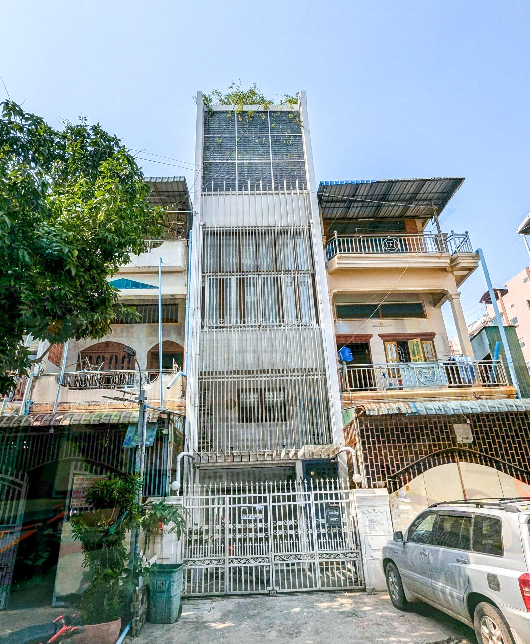 Flat House For Rent In Toul Tompong Area - Ellington Property