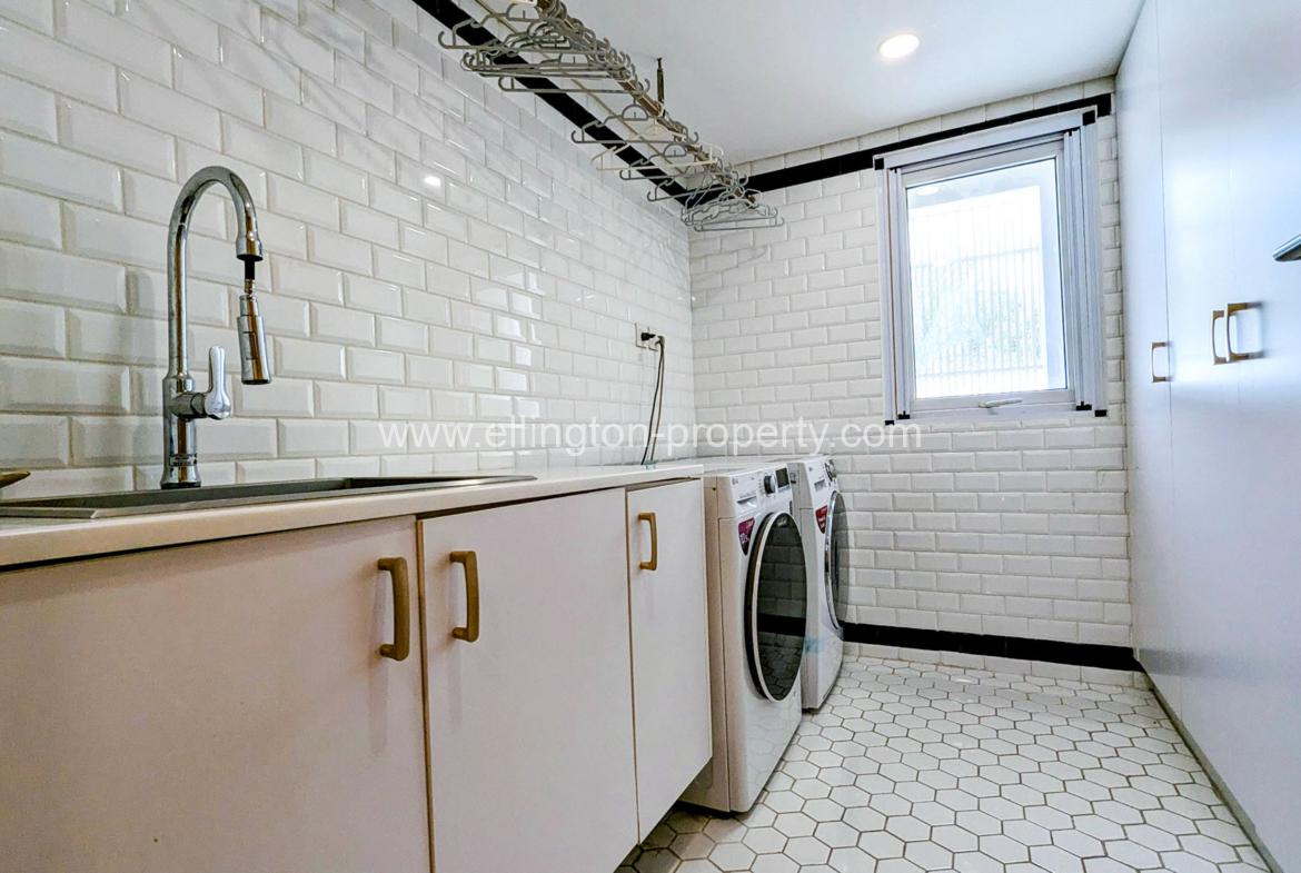 Flat House For Rent In Toul Tompong Area - Ellington Property