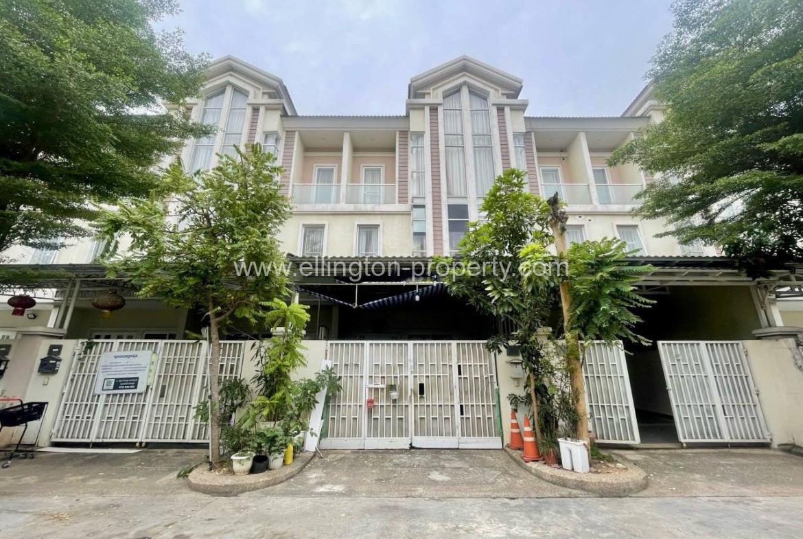 Link A For Rent In Borey Chip Mong Land Sensok Aeon2 - Ellington Property