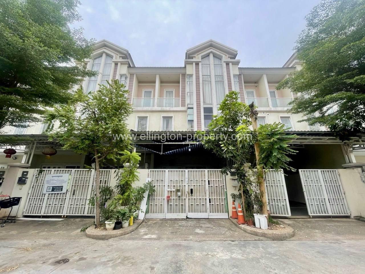 Link A For Rent In Borey Chip Mong Land Sensok Aeon2 - Ellington Property