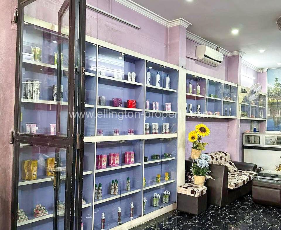 Shophouse For Rent In Boeng Keng Kong3 - Ellington Property